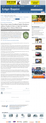Forex Peace Army | Cash Out Goal Money Management Principle in Columbus Ledger-Enquirer (Columbus, GA) Money Management with Goal Columbus Ledger-Enquirer (Columbus, GA) by Forex Peace Army