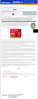 Forex Peace Army | Cash Out Goal Money Management Principle in Inland Valley Daily Bulletin (Ontario, CA) Money Management with Goal Inland Valley Daily Bulletin (Ontario, CA) by Forex Peace Army