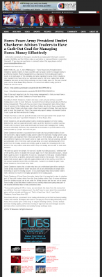 Forex Peace Army | Cash Out Goal Money Management Principle in KFDA CBS-10 (Amarillo, TX) Money Management with Goal KFDA CBS-10 (Amarillo, TX) by Forex Peace Army