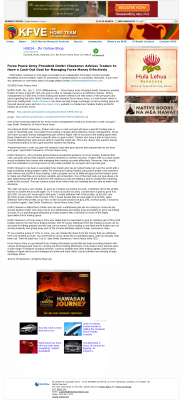 Forex Peace Army | Cash Out Goal Money Management Principle in KFVE MyNetworkTV-5 (Honolulu, HI) Money Management with Goal KFVE MyNetworkTV-5 (Honolulu, HI) by Forex Peace Army