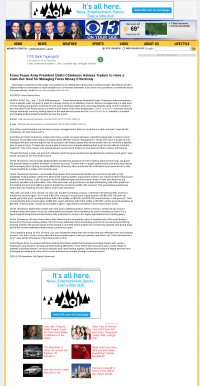 Forex Peace Army | Cash Out Goal Money Management Principle in KSWT-TV CBS-13 (Yuma, AZ) Money Management with Goal KSWT-TV CBS-13 (Yuma, AZ) by Forex Peace Army