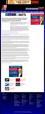 Forex Peace Army | Cash Out Goal Money Management Principle in KTRE ABC-9 (Lufkin, TX) Money Management with Goal KTRE ABC-9 (Lufkin, TX) by Forex Peace Army