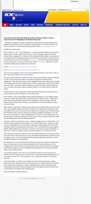 Forex Peace Army | Cash Out Goal Money Management Principle in KXMB-TV CBS-12(Bismarck, ND) Money Management with Goal KXMB-TV CBS-12(Bismarck, ND) by Forex Peace Army