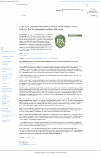 Forex Peace Army | Cash Out Goal Money Management Principle in Las Vegas Business Press Money Management with Goal Las Vegas Business Press by Forex Peace Army