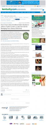 Forex Peace Army | Cash Out Goal Money Management Principle in Lexington Herald-Leader (Lexington, KY) Money Management with Goal Lexington Herald-Leader (Lexington, KY) by Forex Peace Army
