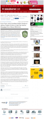 Forex Peace Army | Cash Out Goal Money Management Principle in News & Observer (Raleigh, NC) Money Management with Goal News & Observer (Raleigh, NC) by Forex Peace Army