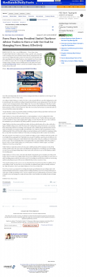 Forex Peace Army | Cash Out Goal Money Management Principle in Redlands Daily Facts (Redlands, CA) Money Management with Goal Redlands Daily Facts (Redlands, CA) by Forex Peace Army