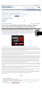 Forex Peace Army | Cash Out Goal Money Management Principle in San Jose Mercury News Money Management with Goal San Jose Mercury News by Forex Peace Army