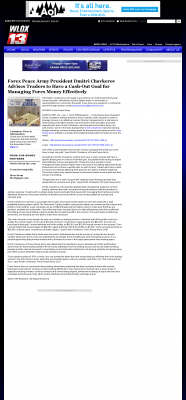 Forex Peace Army | Cash Out Goal Money Management Principle in WLOX ABC-13 (Biloxi, MS) Money Management with Goal WLOX ABC-13 (Biloxi, MS) by Forex Peace Army