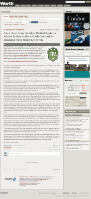 Forex Peace Army | Cash Out Goal Money Management Principle in Worth Money Management with Goal Worth by Forex Peace Army