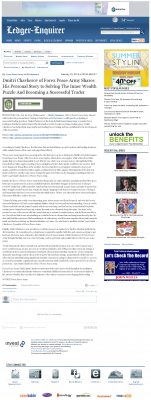 Dmitri Chavkerov Belives that Wealth or Struggle Around Money is Hidden Within - Columbus Ledger-Enquirer (Columbus, GA) Dmitri Chavkerov Suggests to Analyze Childhood Memories | Columbus Ledger-Enquirer (Columbus, GA)